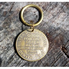 Brothel Token Keychains Denver